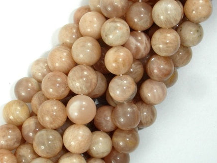 Sunstone Beads, 10mm Round Beads-RainbowBeads