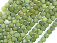 Matte Jade Beads, 6mm(6.5mm) Round Beads-RainbowBeads