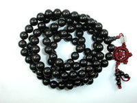 Black Sandalwood Beads, 10mm Round Beads-RainbowBeads