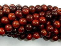 Rosewood Beads, 10mm Round Beads-RainbowBeads