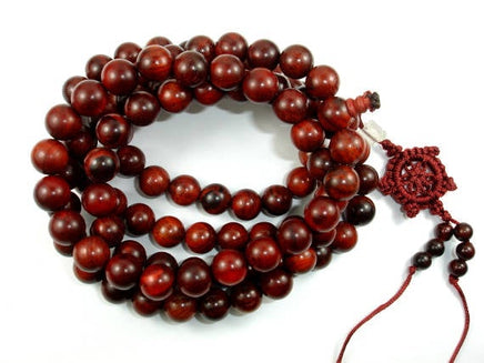 Rosewood Beads, 10mm Round Beads-RainbowBeads