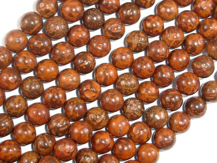 Firework Jasper, 6mm, Round Beads-RainbowBeads