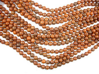 Firework Jasper, 6mm, Round Beads-RainbowBeads