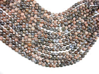 Rhyodacite Beads, 6mm(6.3mm) Round Beads-RainbowBeads