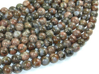 Rhyodacite Beads, 8mm(8.5mm) Round Beads-RainbowBeads