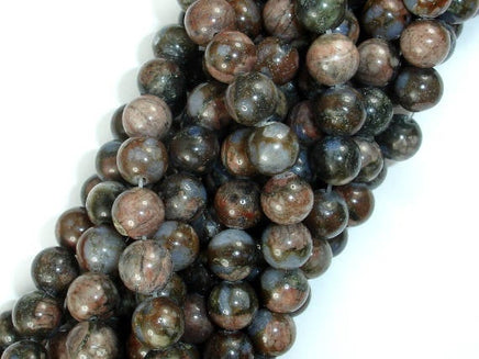 Rhyodacite Beads, 8mm(8.5mm) Round Beads-RainbowBeads