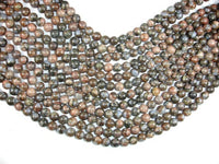 Rhyodacite Beads, 8mm(8.5mm) Round Beads-RainbowBeads