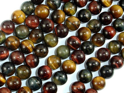 Tiger Eye Beads, 3 color, 8mm-RainbowBeads