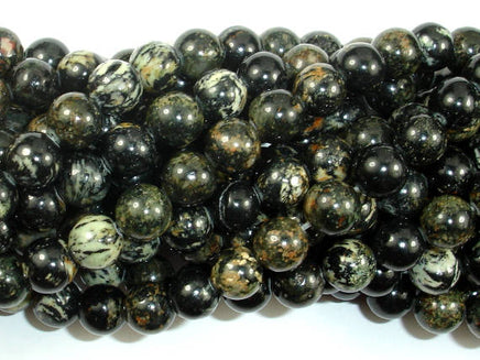 Firework Jasper, 8mm Round Beads-RainbowBeads