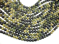 African Green Autumn Jasper Beads, 8mm (8.4mm)-RainbowBeads
