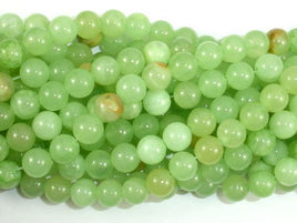 Afghan Jade Beads, Round, 8mm, 16 Inch-RainbowBeads