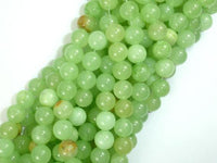 Afghan Jade Beads, Round, 8mm, 16 Inch-RainbowBeads