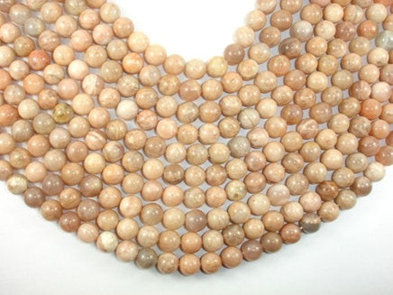 Sunstone Beads, 10mm Round Beads-RainbowBeads