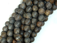 Matte Bronzite Beads, 8mm Round Beads-RainbowBeads