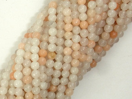 Pink Aventurine Beads, 4mm Round Beads-RainbowBeads