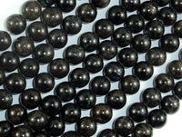 Astrophyllite Beads, 8mm Round Beads-RainbowBeads