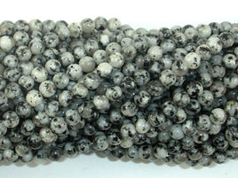 Sesame Jasper Beads, 4mm Round Beads-RainbowBeads