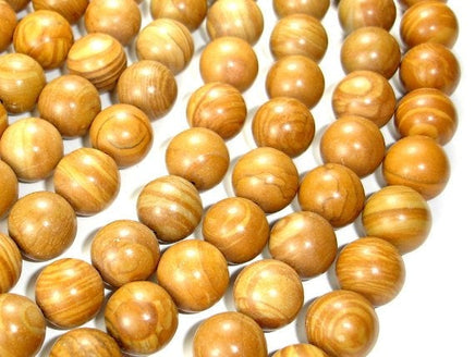 Wood Jasper Beads Round 12mm-RainbowBeads