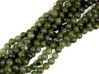Labradorite Beads, 6mm Round Beads-RainbowBeads
