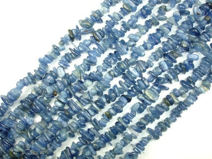 Kyanite Beads, Pebble Chips, Approx 5-10mm-RainbowBeads