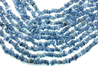Kyanite Beads, Pebble Chips, Approx 5-10mm-RainbowBeads