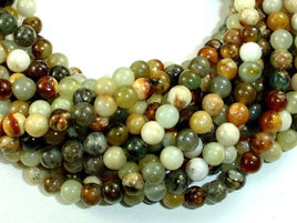 Jade Beads, Round, 6mm-RainbowBeads