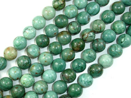 Dragon Blood Jasper Beads, Round, 12mm-RainbowBeads