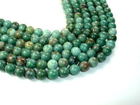 Dragon Blood Jasper Beads, Round, 12mm-RainbowBeads