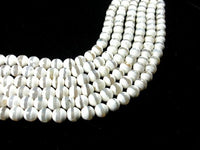 Tibetan Agate Beads,White, Faceted Round, 10mm-RainbowBeads