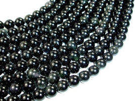 Rainbow Obsidian Beads, 6mm Round Beads-RainbowBeads