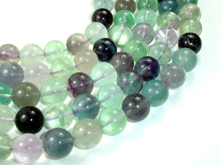 Fluorite Beads, Rainbow Fluorite, Round, 14mm-RainbowBeads