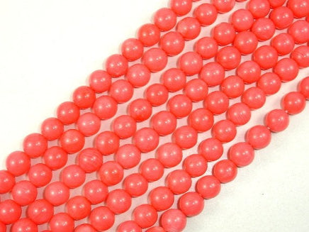 Pink Coral Beads, Angel Skin Coral, 8mm Round Beads-RainbowBeads
