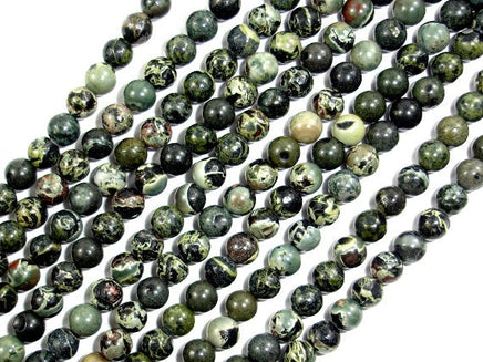 Military Jasper Beads, Round, 4mm-RainbowBeads