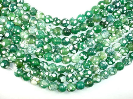 Agate Beads, Round, 12mm, 15.5 Inch-RainbowBeads