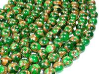 Mosaic Stone Beads, Round, 10mm-RainbowBeads