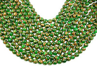 Mosaic Stone Beads, Round, 10mm-RainbowBeads