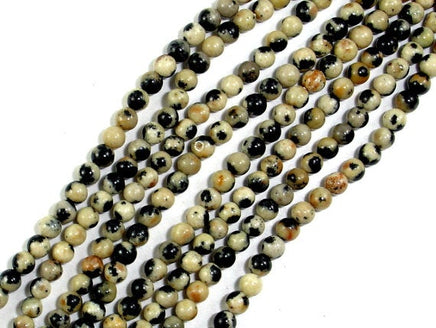Dalmation Jasper Beads, Round, 2mm-RainbowBeads