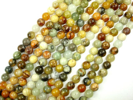 Jade Beads, Round, 8mm-RainbowBeads