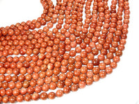 Goldstone Beads, Round, 10mm-RainbowBeads