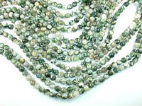 Tree Agate Beads, Round, 8mm-RainbowBeads