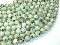 Sesame Jasper Beads, Kiwi Jasper, Round, 10mm-RainbowBeads
