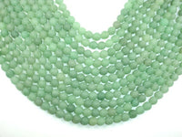 Matte Green Aventurine Beads, Round, 8mm-RainbowBeads