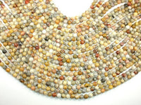 Crazy Lace Agate Beads, Round, 6mm-RainbowBeads