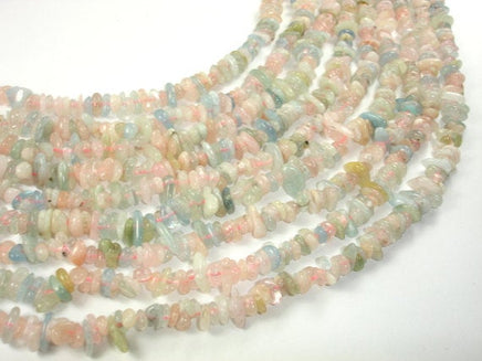Beryl Beads, Aquamarine, Morganite, Heliodor, Chips-RainbowBeads