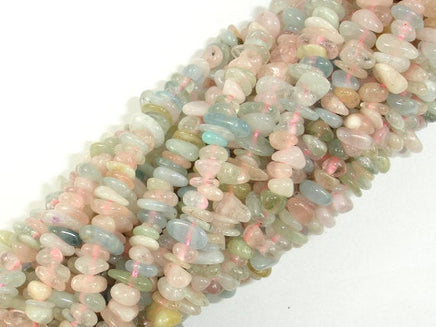 Beryl Beads, Aquamarine, Morganite, Heliodor, Chips-RainbowBeads
