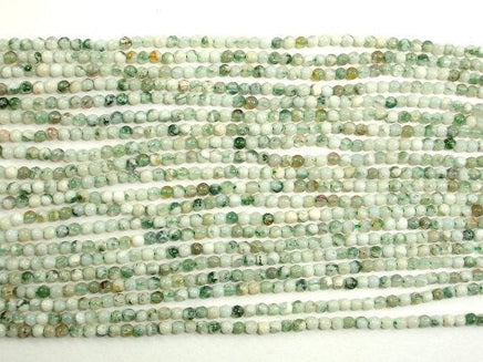 Tree Agate Beads, Round, 2mm-RainbowBeads