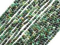 African Turquoise Beads, Round, 2mm (2.3 mm)-RainbowBeads