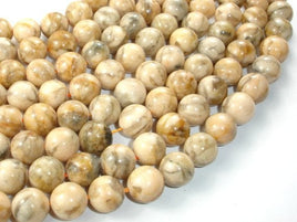 Feldspath Beads, Tiger Jasper Beads, Round, 12mm-RainbowBeads