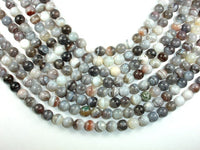 Botswana Agate Beads, 10mm Round Beads-RainbowBeads