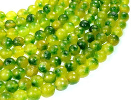 Agate Beads, 10mm Faceted Round Beads-RainbowBeads